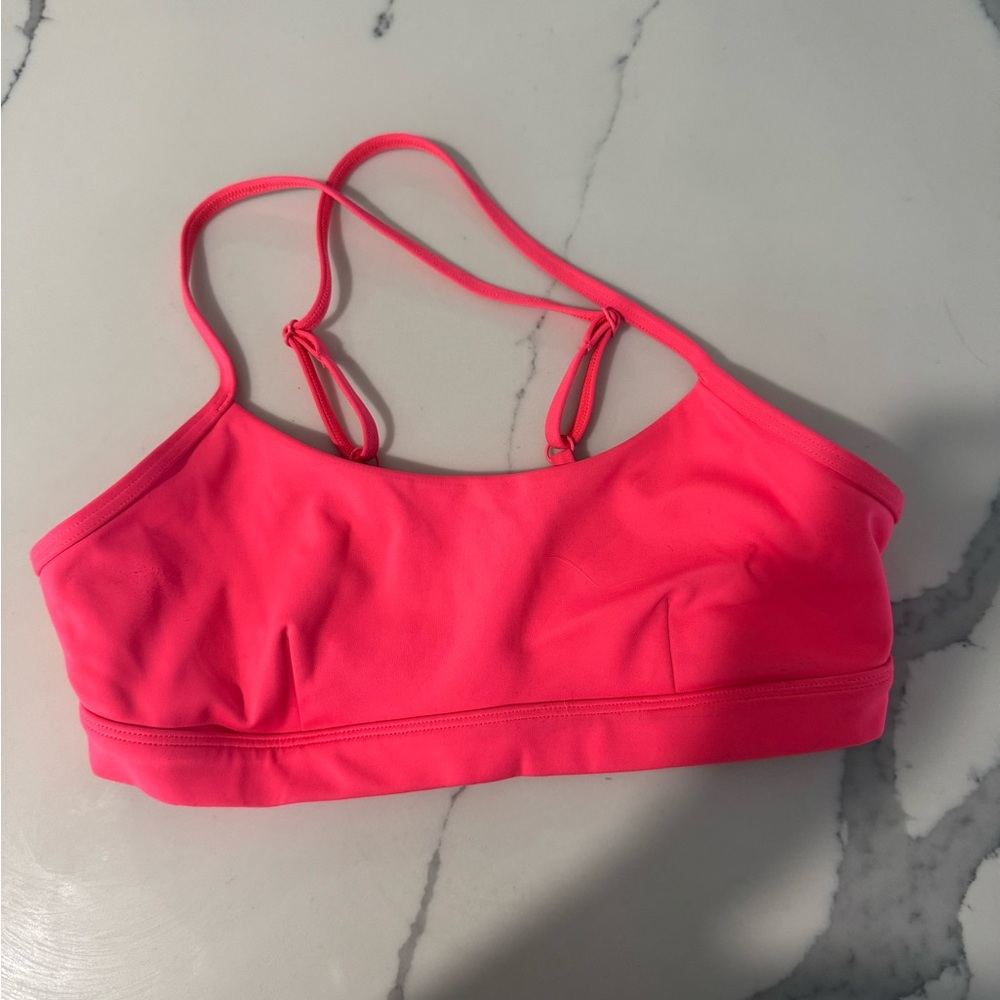 Alo Women's Pink Sports Bra